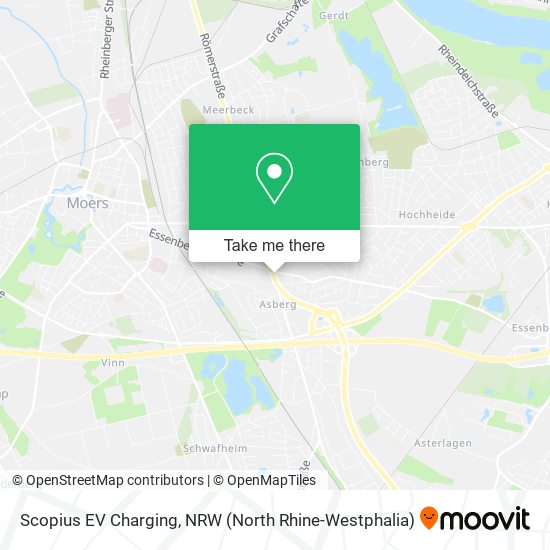 Scopius EV Charging map