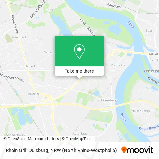 Rhein Grill Duisburg map
