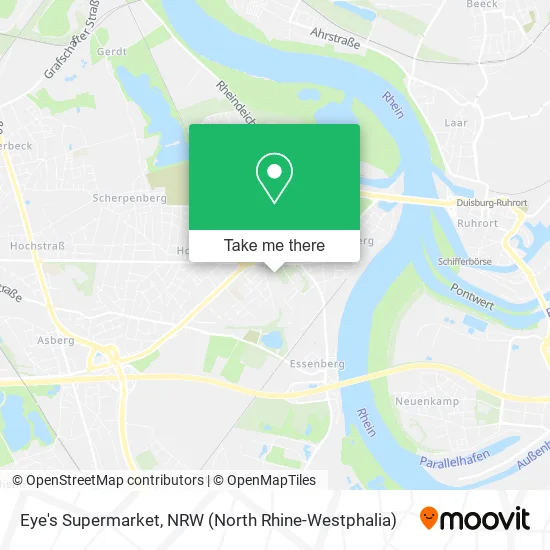 Eye's Supermarket map