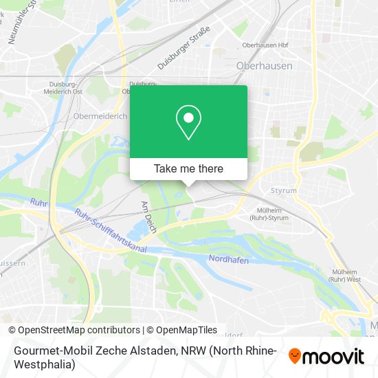 Gourmet-Mobil Zeche Alstaden map