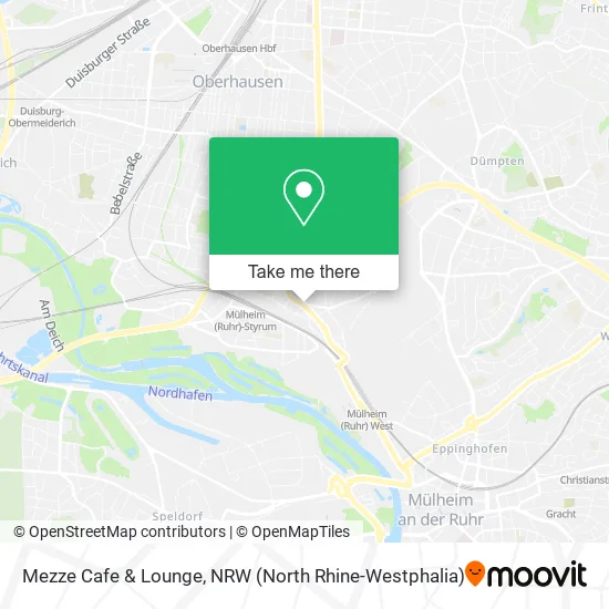 Mezze Cafe & Lounge map