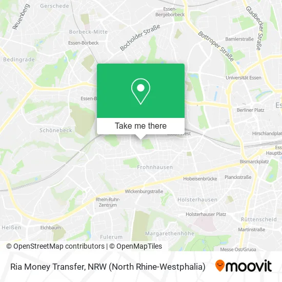 Карта Ria Money Transfer