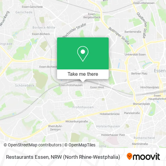 Карта Restaurants Essen