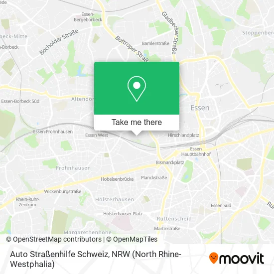 Карта Auto Straßenhilfe Schweiz