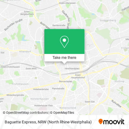Карта Baguette Express