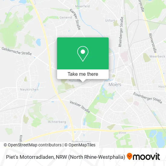 Piet's Motorradladen map