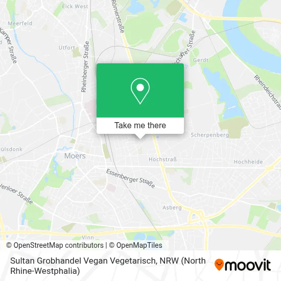 Sultan Grobhandel Vegan Vegetarisch map