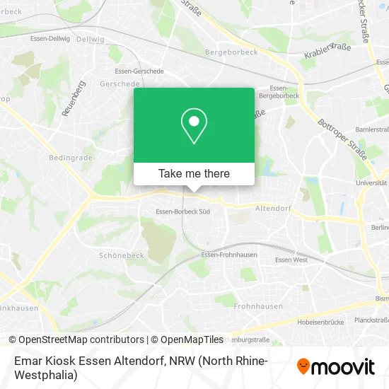 Карта Emar Kiosk Essen Altendorf