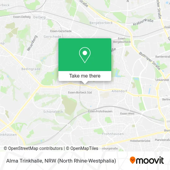 Alma Trinkhalle map