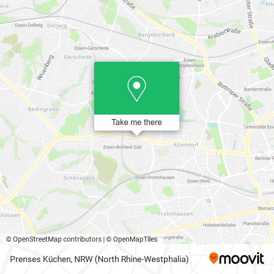 Prenses Küchen map