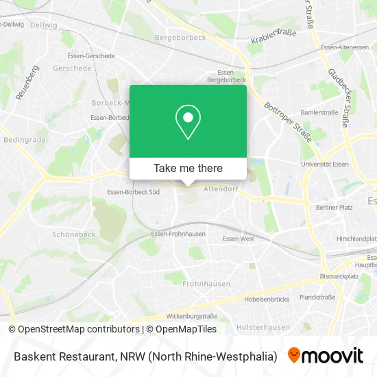 Карта Baskent Restaurant