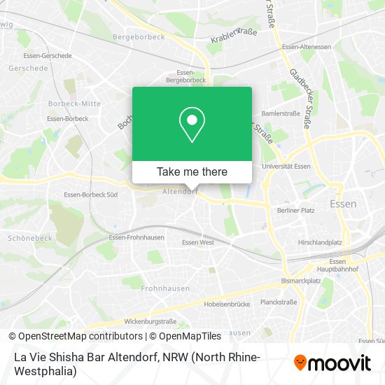 La Vie Shisha Bar Altendorf map
