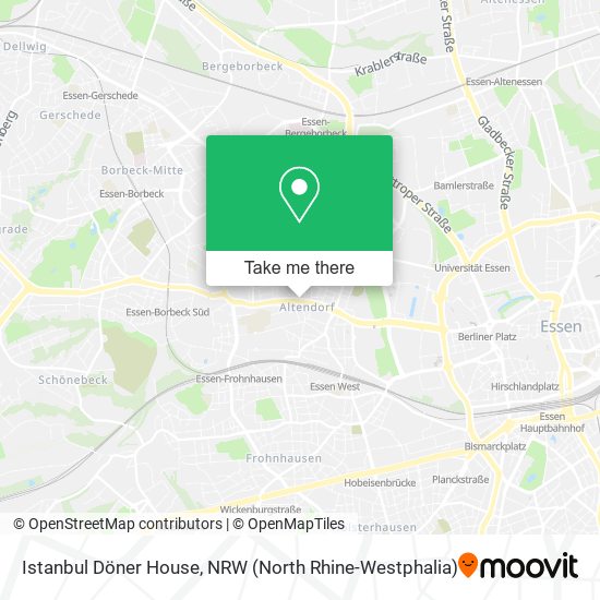 Istanbul Döner House map