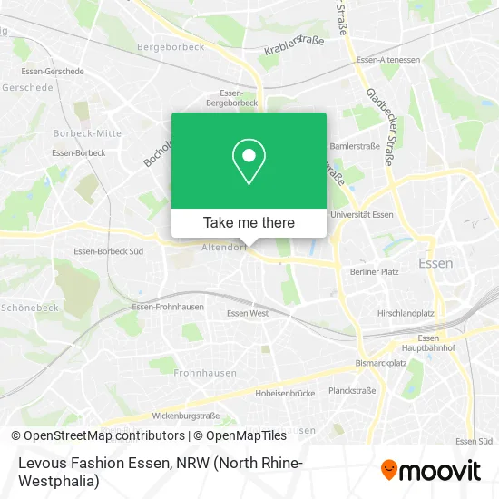 Карта Levous Fashion Essen