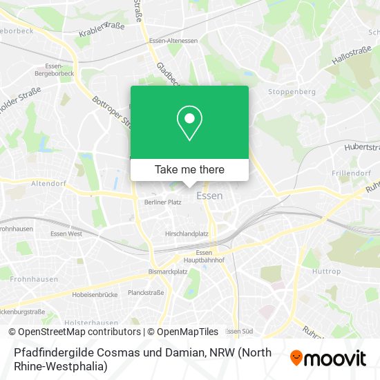 Pfadfindergilde Cosmas und Damian map