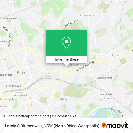 Lorain S Blumenwelt map