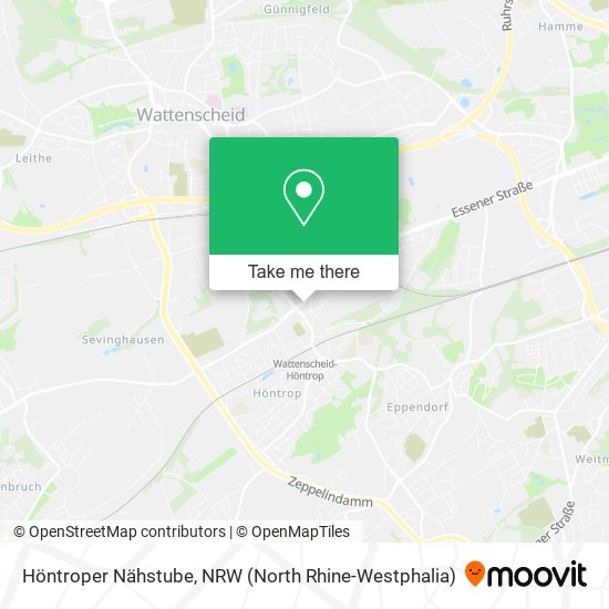 Höntroper Nähstube map