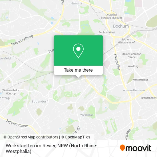 Карта Werkstaetten im Revier