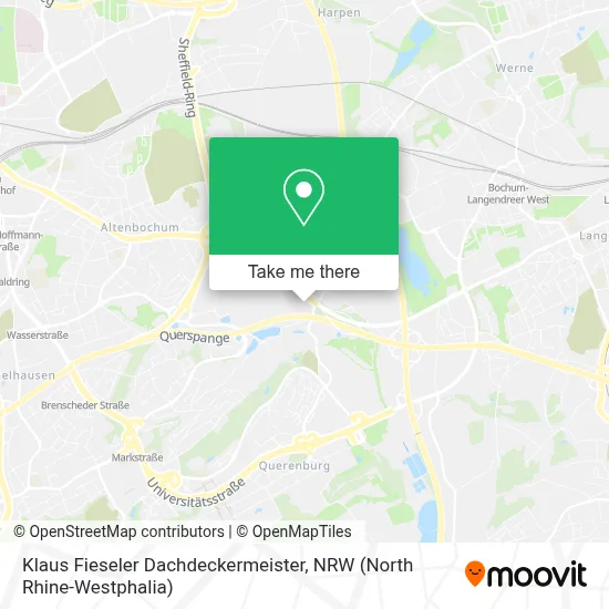 Klaus Fieseler Dachdeckermeister map