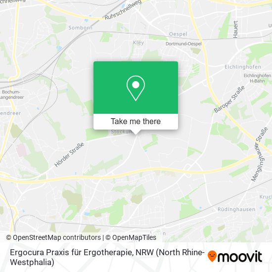Ergocura Praxis für Ergotherapie map