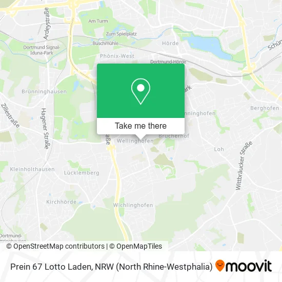 Prein 67 Lotto Laden map