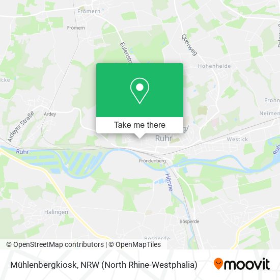 Mühlenbergkiosk map