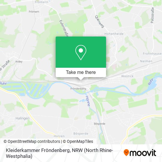 Kleiderkammer Fröndenberg map