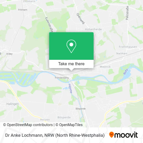 Dr Anke Lochmann map