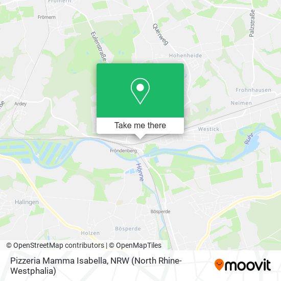 Pizzeria Mamma Isabella map