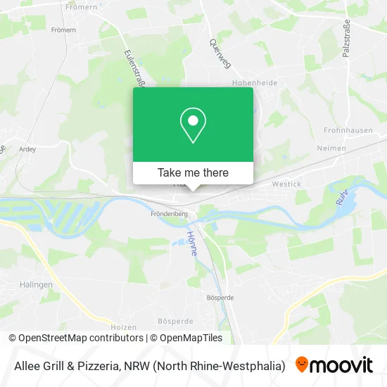 Allee Grill & Pizzeria map