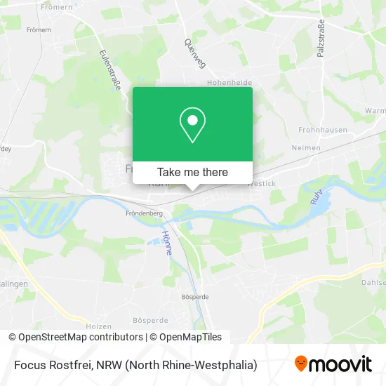 Карта Focus Rostfrei