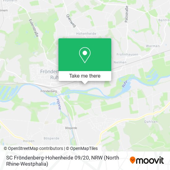 SC Fröndenberg-Hohenheide 09 / 20 map