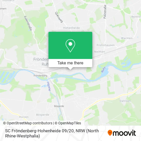 Карта SC Fröndenberg-Hohenheide 09 / 20