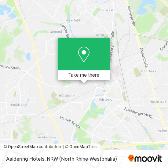 Aaldering Hotels map