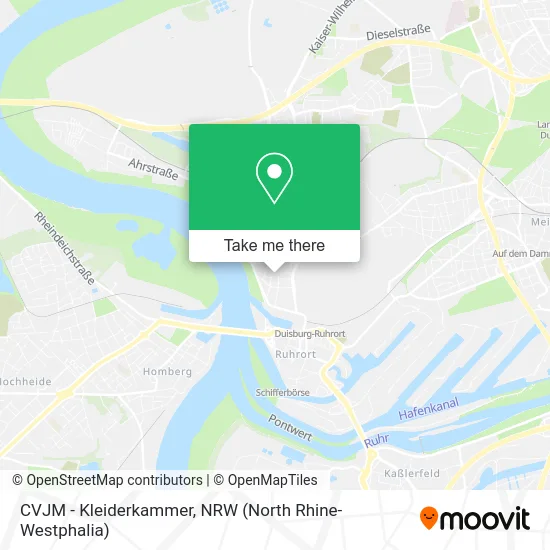 CVJM - Kleiderkammer map