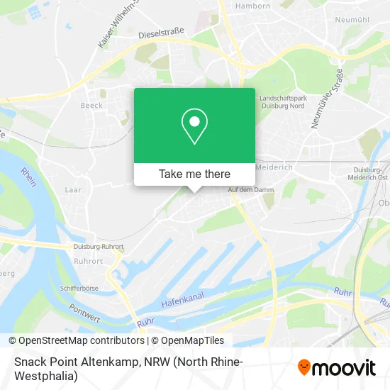 Карта Snack Point Altenkamp