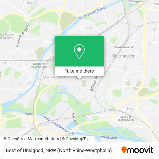 Карта Best of Unsigned