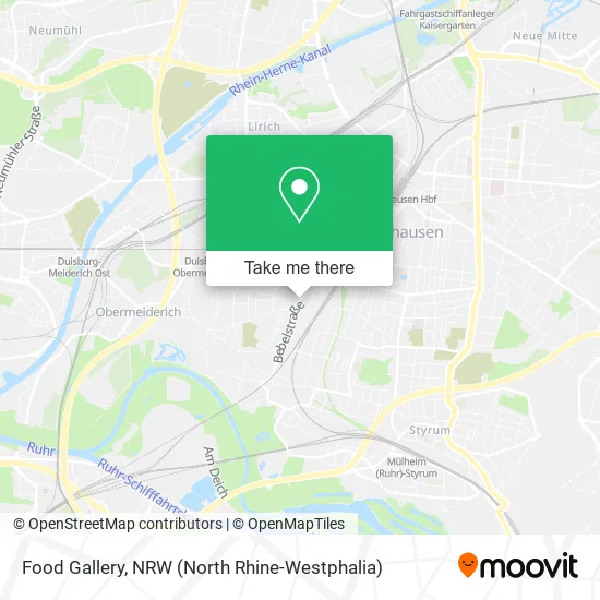 Food Gallery map