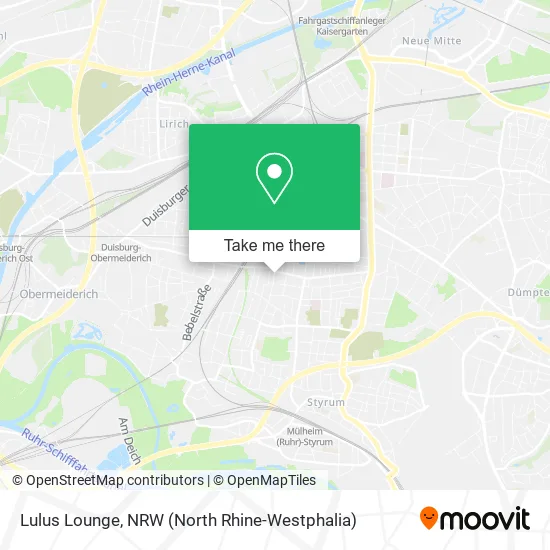 Карта Lulus Lounge