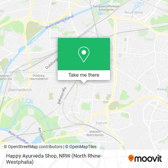 Happy Ayurveda Shop map