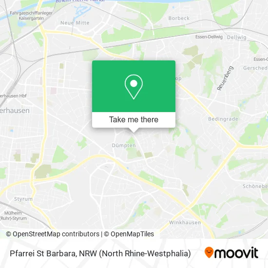 Pfarrei St Barbara map