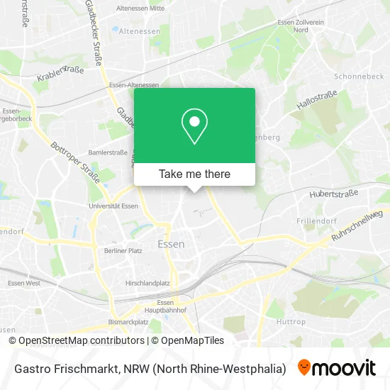 Gastro Frischmarkt map