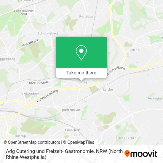 Adg Cutering und Freizeit- Gastronomie map