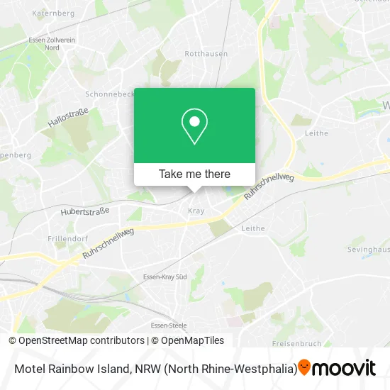 Motel Rainbow Island map