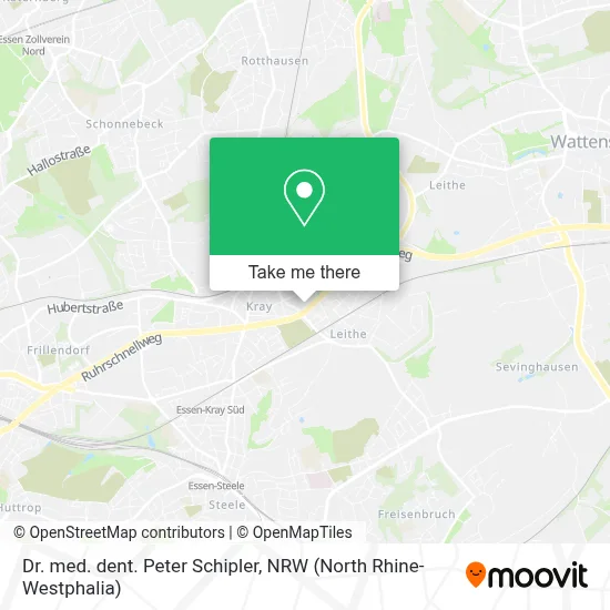 Dr. med. dent. Peter Schipler map