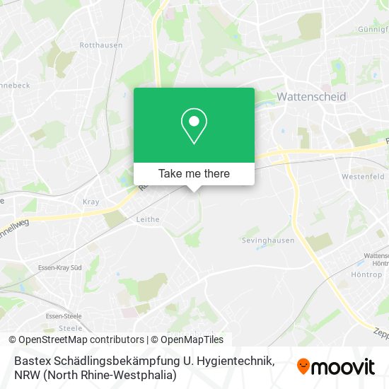 Bastex Schädlingsbekämpfung U. Hygientechnik map