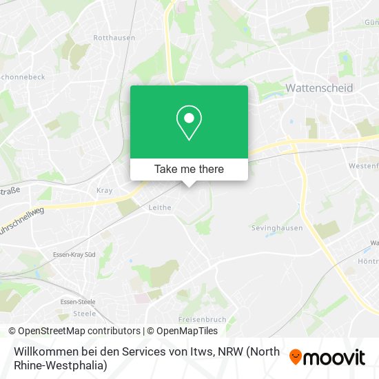 Willkommen bei den Services von Itws map