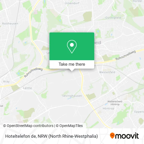 Hoteltelefon de map