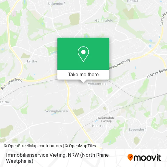 Карта Immobilienservice Vieting