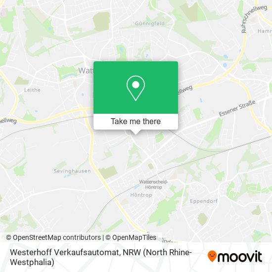 Карта Westerhoff Verkaufsautomat